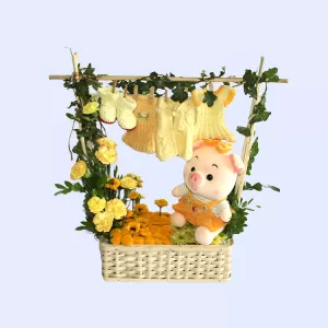 Tendal para bebe con peluche