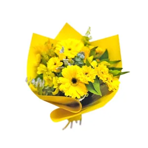 Arreglo floral de margaritas y gerberas en Miraflores