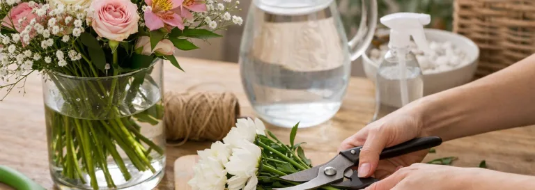 Cómo cuidar mis arreglos florales en Lima