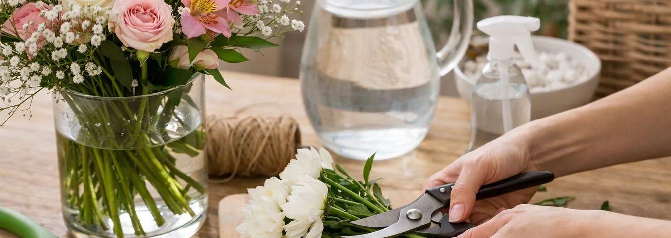Cómo cuidar mis arreglos florales en Lima