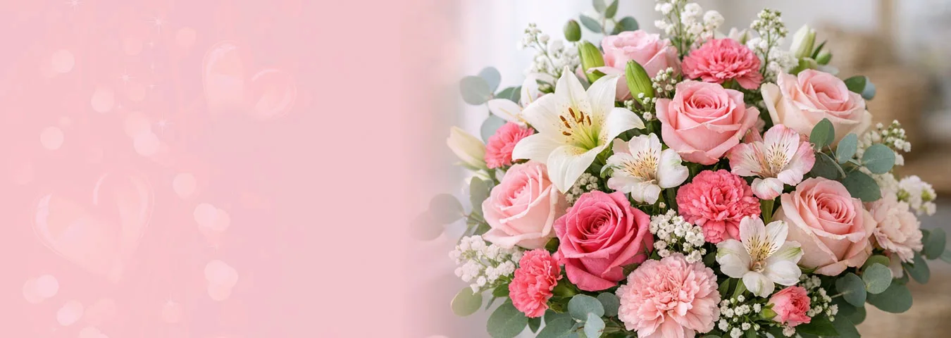 Arreglos florales para el día de la madre.
