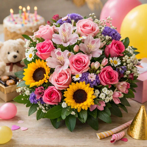 Arreglos florales para cumpleaños, en Lima
